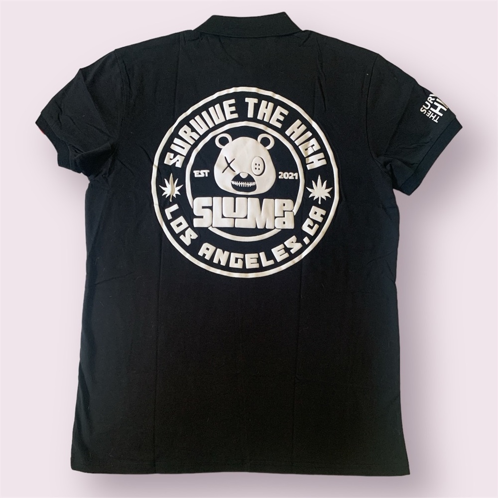 Survive the High Collared Short Sleeve Shirt